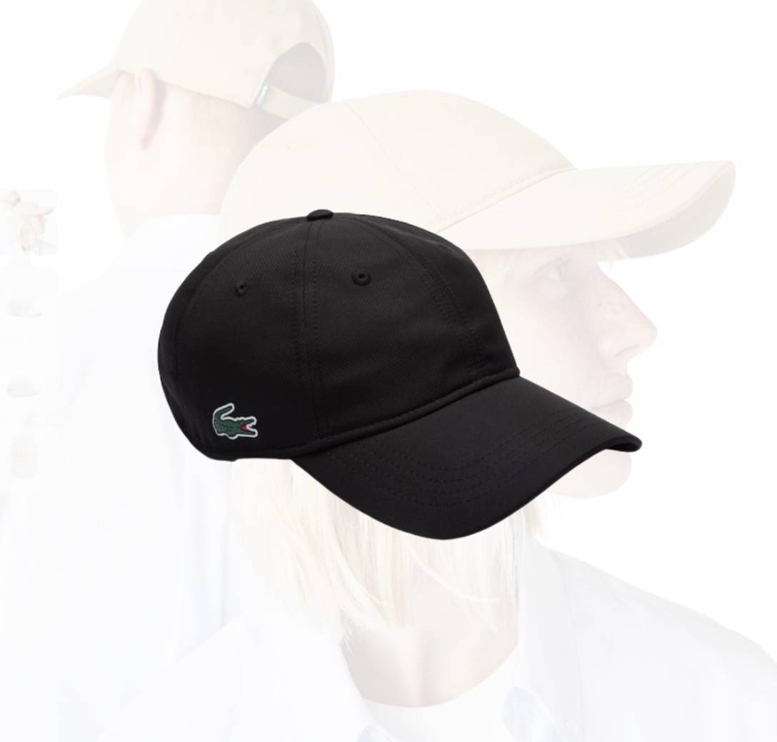 gorra lacoste negra
